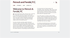 Desktop Screenshot of petrockfendel.com